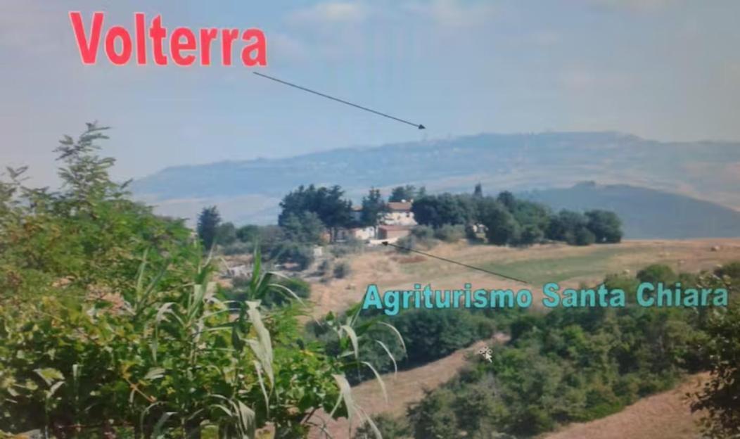 Agriturismo Santa Chiara Pomarance Dış mekan fotoğraf